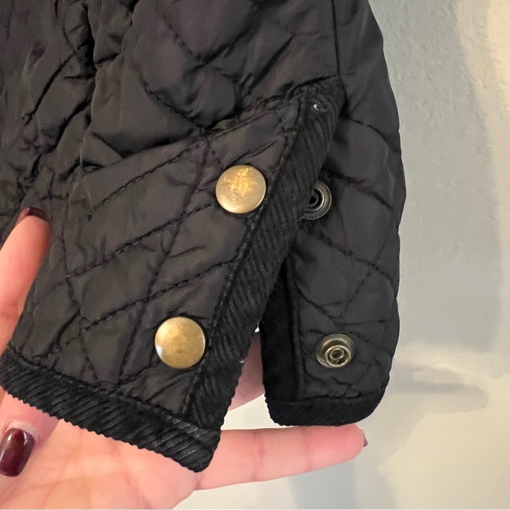 J.Jill Black Full Zip Sleeveless Side Snap Quilted Nylon Vest Size XL - Picture 2 of 15